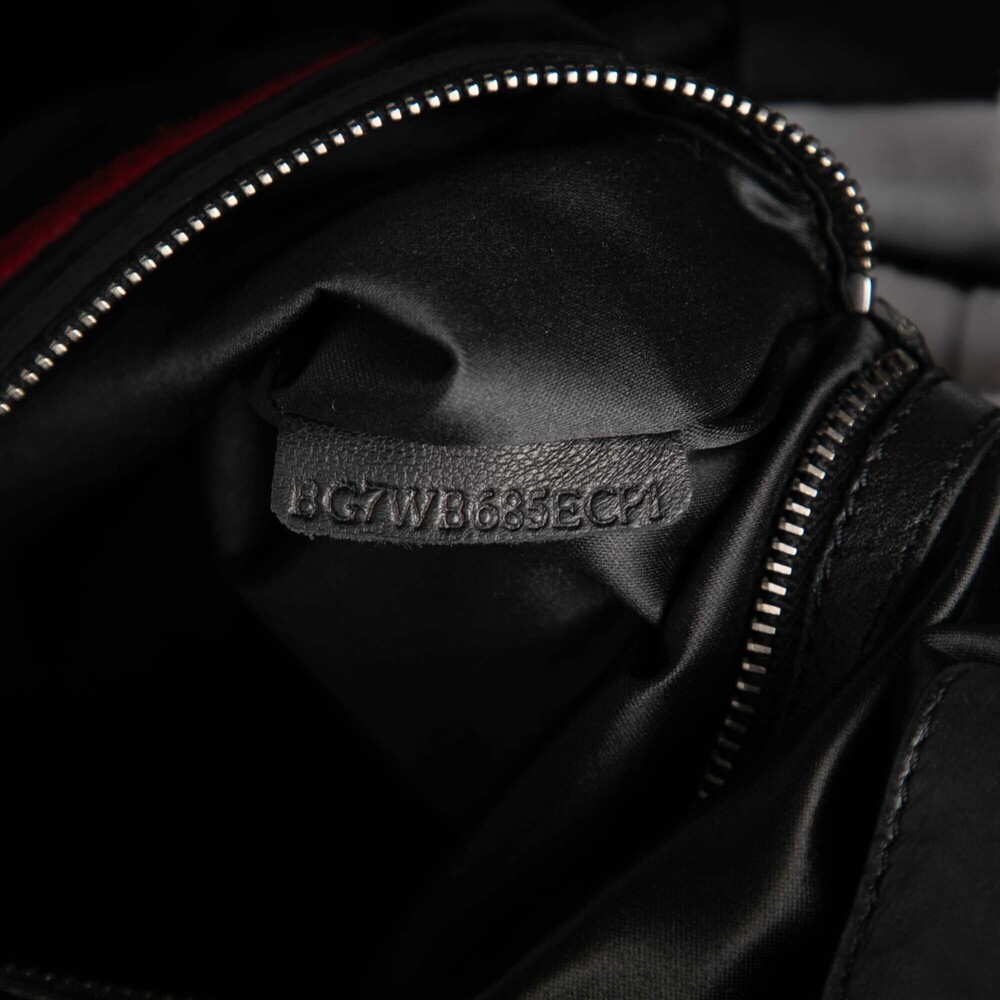 Pre-Loved Valentino Leather Braided Stitch Hobo - Picture 6 of 8